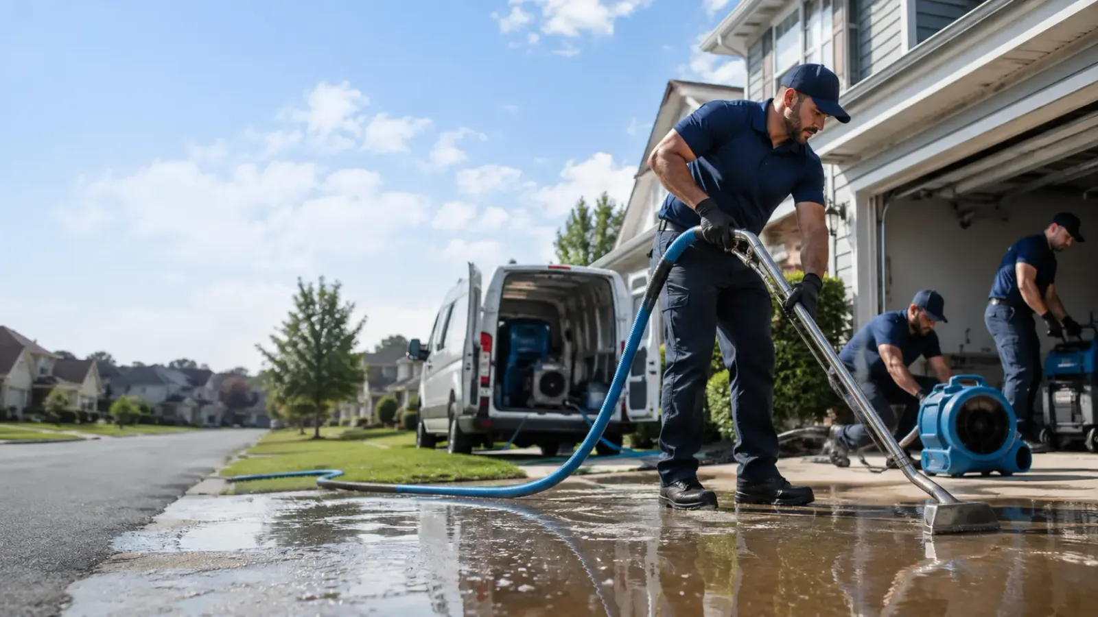 Flood Damage Restoration in Kimbolton, OH